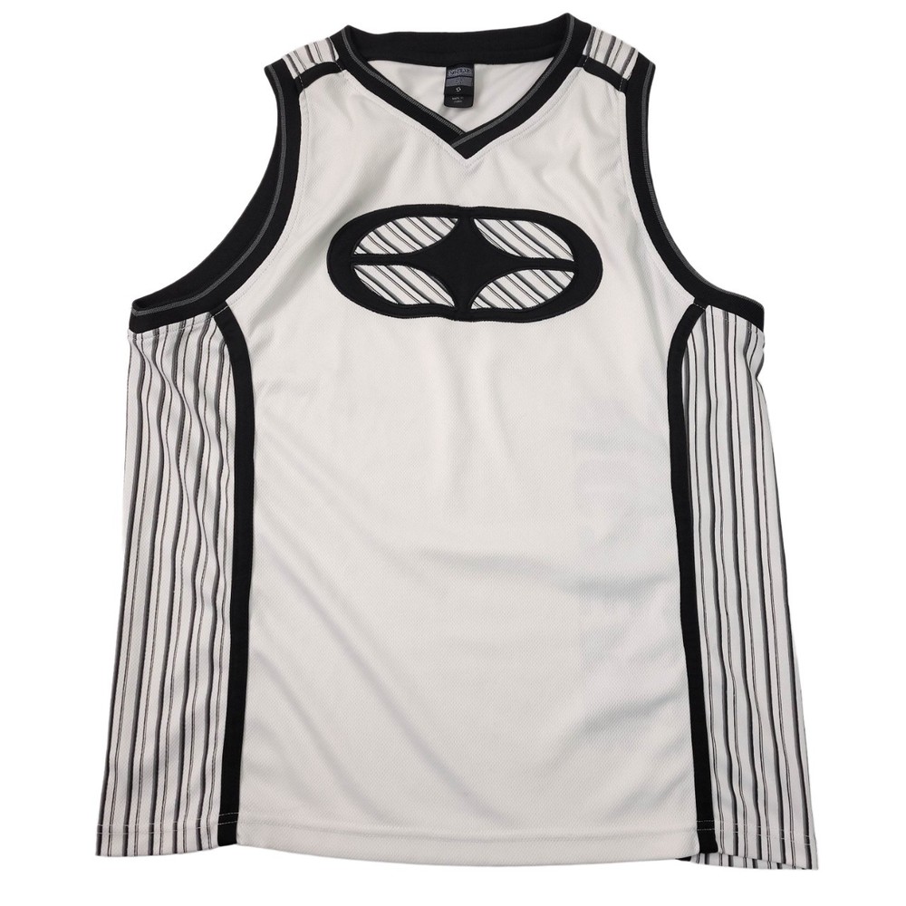 No Fear Clothing Tank Top Jersey Shirt Size Small White